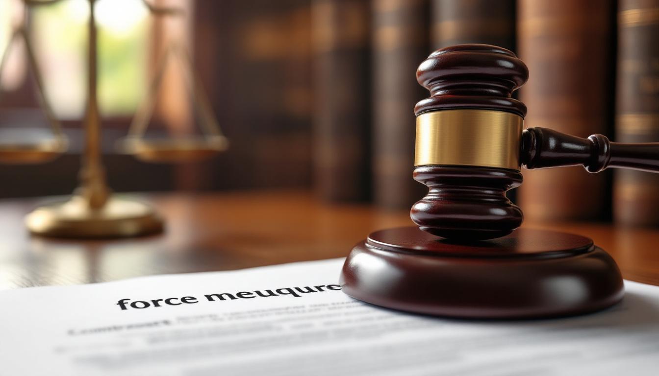 Les effets de la force majeure sur les obligations contractuelles
