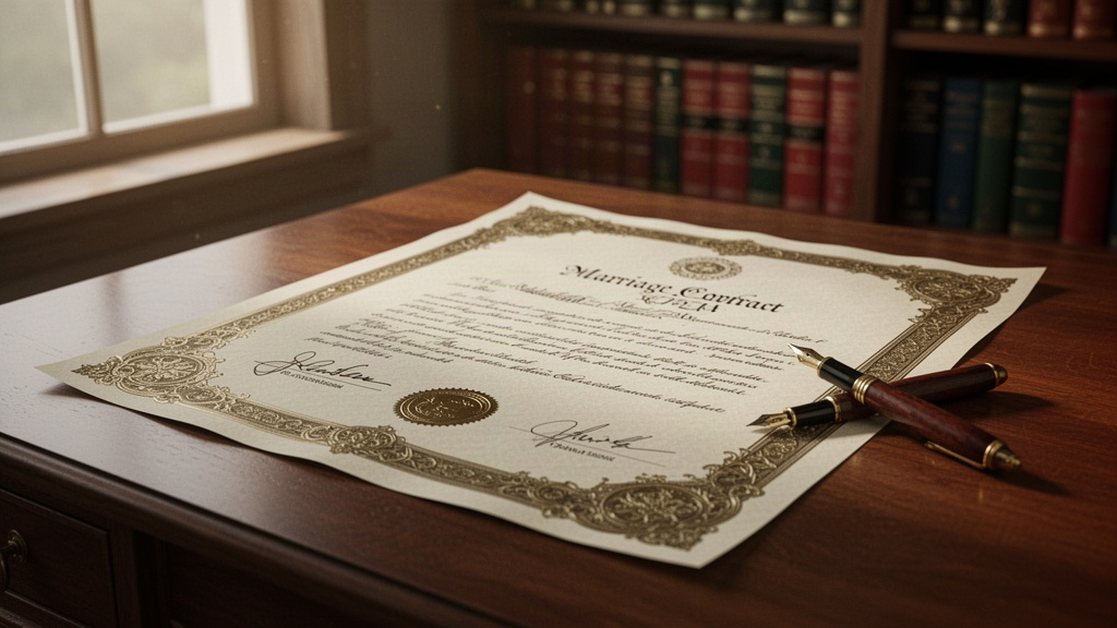 Les contrats de mariage : pourquoi et comment